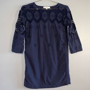 Ann Taylor LOFT Embroidered Shift Dress